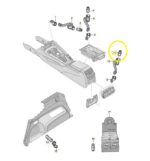 Tampa Capa Tomada 12v Audi Rs4 Avant 2.9 V6 2019 2020 2021 - Imagem 2