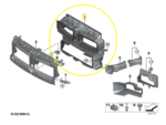 Duto Defletor ar Radiador Bmw M2 Competition G87 2022 a 2025 - Imagem 2