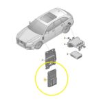 Modulo Conforto Bcm Audi Rs4 2.9 V6 2019 2020 2021 Original - Imagem 2