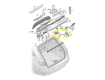 Motor Atuador Fechadura Tampa Traseira Audi RS4 2.9 V6 2019 - Imagem 2