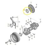 Disco Roda Fonica Virabrequim Audi Rs4 2.9 V6 2019 2020 2021 - Imagem 2