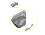 Forro Porta Porsche Macan Gts 2.9 2020 a 2024 Traseira Esq - Imagem 2