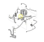 Mangueira Reservatorio Agua Radiador Audi Rs4 V6 2019 a 2021 - Imagem 2