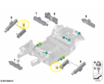 Suporte Modulo Keyless Bmw M2 Coupe G87 2022 23 a 2025 Diant - Imagem 2