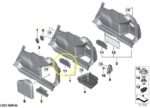 Acabamento Tampa Forro Porta Malas Bmw M3 G80 2021 A 2025 - Imagem 2