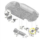 Defletor Termico Escapamento Audi Rs4 V6 2019 a 2021 Central - Imagem 2