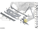 Suporte Oculos Farol Bmw M2 Coupe G87 2022 2023 A 2025 Esq - Imagem 2