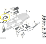 Moldura Head Up Display Painel Bmw M2 Coupe G87 2022 a 2025 - Imagem 2
