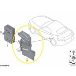 Suporte Modulo Amplificador Bmw M2 Coupe G87 2022 23 a 2025 - Imagem 2