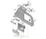 Forro Lateral Porta Malas Audi Rs4 2.9 V6 2019 2021 Direito - Imagem 2