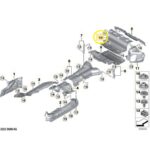 Defletor Termico Silencioso Bmw M2 Coupe G87 2022 2025 Tras - Imagem 2