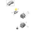 Motor Arranque Partida Porsche Macan Gts 2.9 2020 A 2024 Oem - Imagem 2