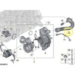 Mangueira Bomba Agua Motor Bmw M2 Coupe G87 2022 2023 a 2025 - Imagem 2