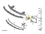 Suporte Radiador Alma Bmw M2 Coupe G87 2022 2023 A 2025 Dir - Imagem 2