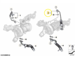 Tubo Oleo Turbina Bmw M2 Coupe G87 2022 2023 2024 2025 Oem - Imagem 2