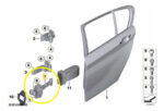 Limitador Porta Bmw M3 F80 2015 A 2018 Traseira Direita Oem - Imagem 2