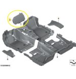 Isopor Assoalho Bmw M2 Coupe G87 2022 2023 a 2025 Diant Dir - Imagem 2