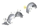 Parabarro Lameiro Bmw M3 Competition G80 2020 2024 Tras Dir - Imagem 2
