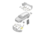 Sensor Estacionamento Audi RS4 Avant 2.9 V6 2019 2020 2021 - Imagem 2