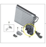 Vedaçao Mangueira Radiador Ar Forçado Bmw M2c G87 2022 2025 - Imagem 2