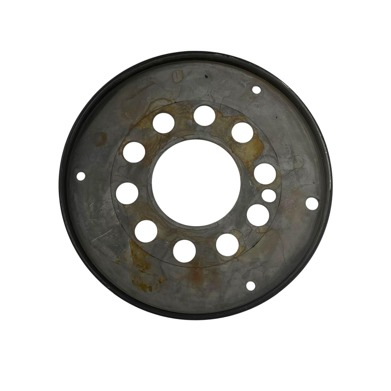 a46abae2ae9b40a4518f7f403ec26854.jpeg Disco Roda Fonica Virabrequim Audi Rs4 2.9 V6 2019 2020 2021 - Imagem 1