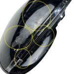 Capa Retrovisor Porsche Macan Gts 2.9 2020 a 2024 Direito - Imagem 3