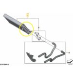 Trava Mangueira Radiador Ar Forçado Bmw M2c G87 2022 a 2025 - Imagem 2