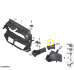 Duto Ar Freio Bmw M3 Competition G80 2021 22 A 2025 Direito - Imagem 2