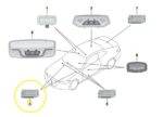 Luz Cortesia Inferior Pes Bmw M2 Coupe G87 2022 2023 a 2025 - Imagem 2