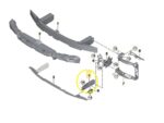 Suporte Alma Picareta Bmw M2 Coupe G87 2022 2023 a 2025 Dir - Imagem 2