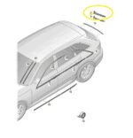 Friso Moldura Vigia Lateral Audi Rs4 2.9 V6 2019 a 2021 Esq - Imagem 2