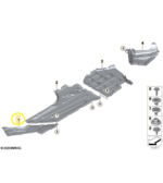 Suporte Sensor Ponto Cego Parachoque Bmw M2 G87 2025 Esquerd - Imagem 2