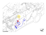 Chicote Forro Porta Bmw M2 Coupe G87 2022 a 2025 Diant Dir - Imagem 2