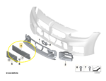 Suporte Placa Dianteira Bmw M2 Coupe G87 2022 2023 2024 2025 - Imagem 2