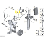 Chicote Sensor Aceleraçao Bmw M2 Coupe G87 2022 a 2025 Diant - Imagem 2