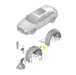 Parabarro Lameiro Audi RS4 2.9 V6 2019 a 2021 Dianteiro Esq - Imagem 2