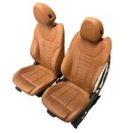 Jogo Bancos Couro Bmw X4 M40 G02 2019 2020 a 2022 Eletrico - Imagem 4