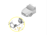 Modulo Sensor Radar Acc Audi RS4 Avant 2.9 V6 2019 2020 2021 - Imagem 2
