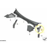 Dreno Agua Churrasqueira Bmw M2 Coupe G87 2022 23 a 2025 Esq - Imagem 2