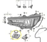 Modulo Reator Farol Led Audi Rs4 2.9 V6 2019 2020 2021 Oem - Imagem 2