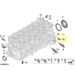 Sensor Pressao Oleo Motor Bmw M2 Coupe G87 2022 2023 a 2025 - Imagem 2