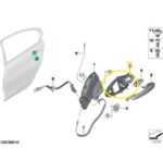 Suporte Maçaneta Bmw M3 Competition G80 2021 2025 Tras Esq - Imagem 2