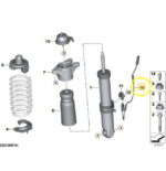 Chicote Sensor Aceleraçao Bmw M2 Coupe G87 2022 a 2025 Tras - Imagem 2