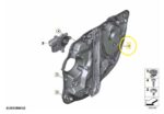 Maquina Vidro Bmw M3 Competition G80 2021 a 2025 Tras Direit - Imagem 2