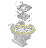 Tubo Respiro Motor Oleo Audi Rs4 2.9 V6 2019 2020 2021 Oem - Imagem 2