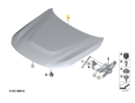 Capo Bmw M2 Coupe Track G87 2022 2023 2024 2025 Original - Imagem 2