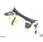 Dreno Agua Churrasqueira Bmw M2 Coupe G87 2022 a 2025 Direit - Imagem 2