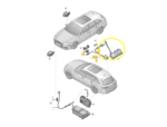 Maçaneta Camera Tampa Traseira Audi RS4 2.9 V6 2019 a 2021 - Imagem 2