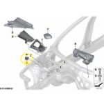 Difusor Ar Corta Fogo Painel Bmw M3 M4 F80 F82 2015 a 2018 - Imagem 2