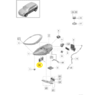 Modulo Reator Farol Porsche Macan Gts 2.9 2020 2021 A 2024 - Imagem 2